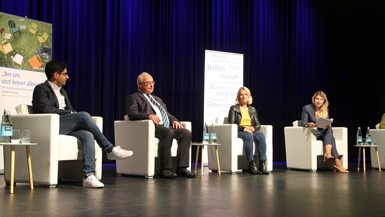 Podiumsdiskussion des VdK Hessen-Thüringen zur Bundestagswahl 2021